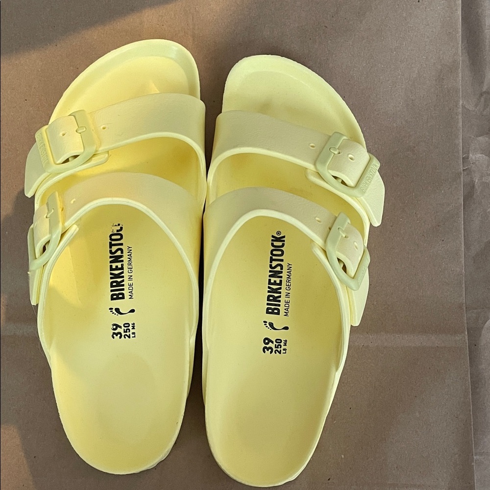 Birkenstock Women's Yellow Sandals